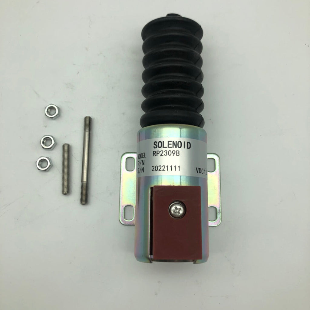 Diselmart 12V RP2309B 40700094 P610B1V12 Push/Pull Solenoid with 3 Terminals for Murphy
