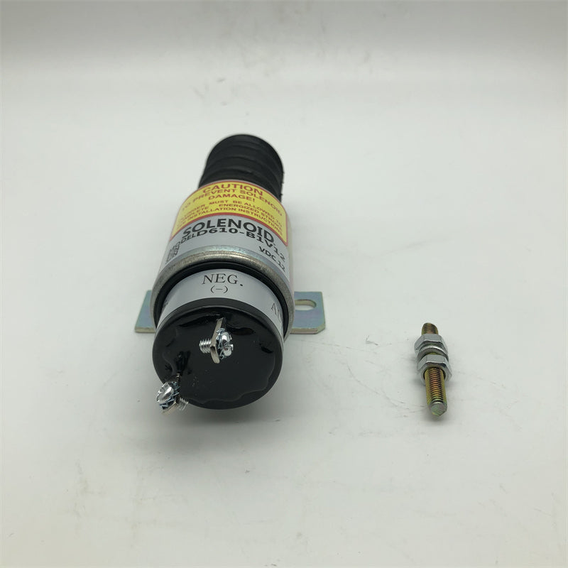 Diselmart 12V 1500-2040 1502-12C2U1B1S1 Diesel Stop Solenoid for Woodward 1500 Series