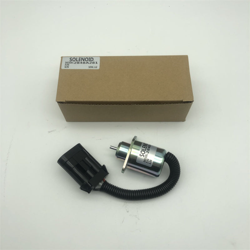 2848A281 2848A277 Fuel Shutoff Solenoid fits for Woodward Perkins 700 Series