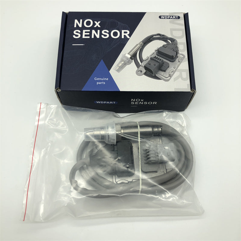 Diselmart 5WK97339A A0101532328 Nitrogen Oxide Nox sensor for Mercedes-Benz/Detroit Diesel Trucks DD13 DD15 DD16 SCR Pre-catalyst Upstream Aluminum Lambda