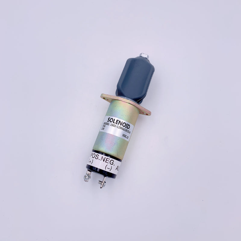 24V 1504-24A6U1B1S2 Fuel Stop Solenoid With 2 Terminals for Woodward Aftermarket Parts