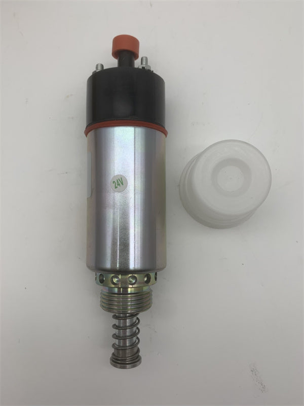 Diselmart 12V 155-4651 8C-3664 Fuel Shutoff Solenoid fits for Caterpillar E325 446B 446D Excavator