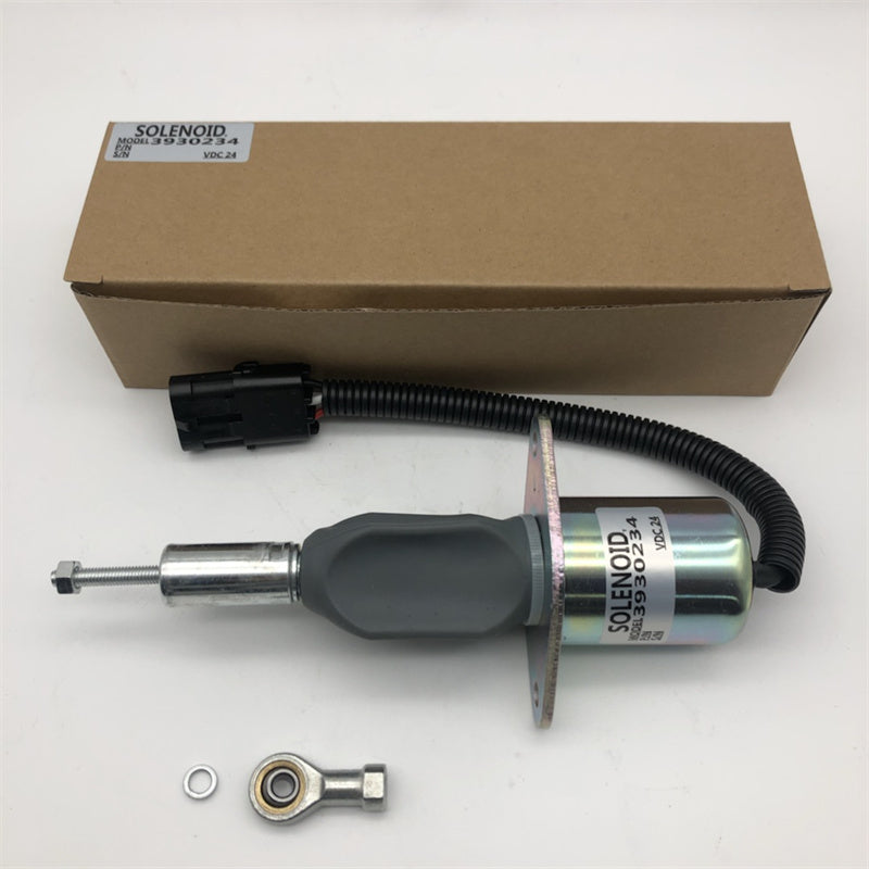 Diselmart 24V 3930234 SA-4335-24 Stop Solenoid Valve Fits For Cummins 6CT 8.3 Komatsu PC300-7 PC360-7
