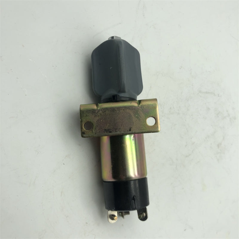 Diselmart 12V SA-5172-12 1502ES-12C3U1B2S1 Fuel Stop Solenoid Valve with 3 Terminals Fits For Woodward