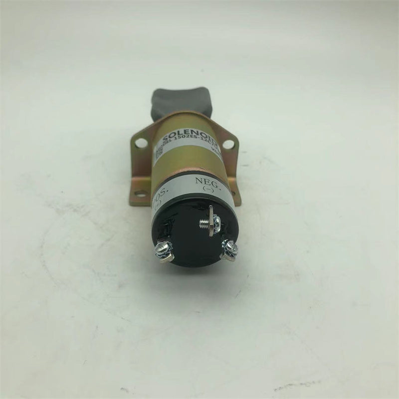 Diselmart 12V 1500-1000 1502ES-12C7U1B1 Shutoff Solenoid with 3 Terminals fits for Woodward 1500 Series