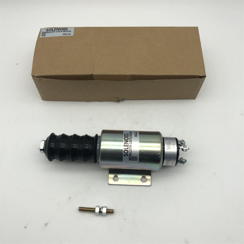 12V/24V 2300-1514 2370-12E7U1B2S1A Fuel Stop Solenoid Valve fits for Woodward