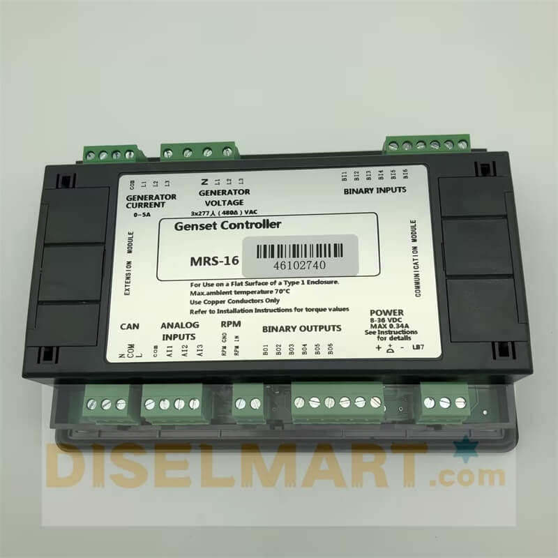 Controller InteliLite NT MRS 16 Aftermarket MRS16 Control Panel for ComAp Gen-set