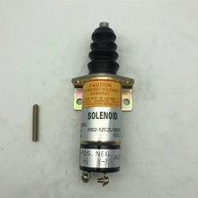12V 1502-12C2U1B2S1 1500-2010 Stop Solenoid with 2 Terminals fits for Woodward 1500-2010 1502
