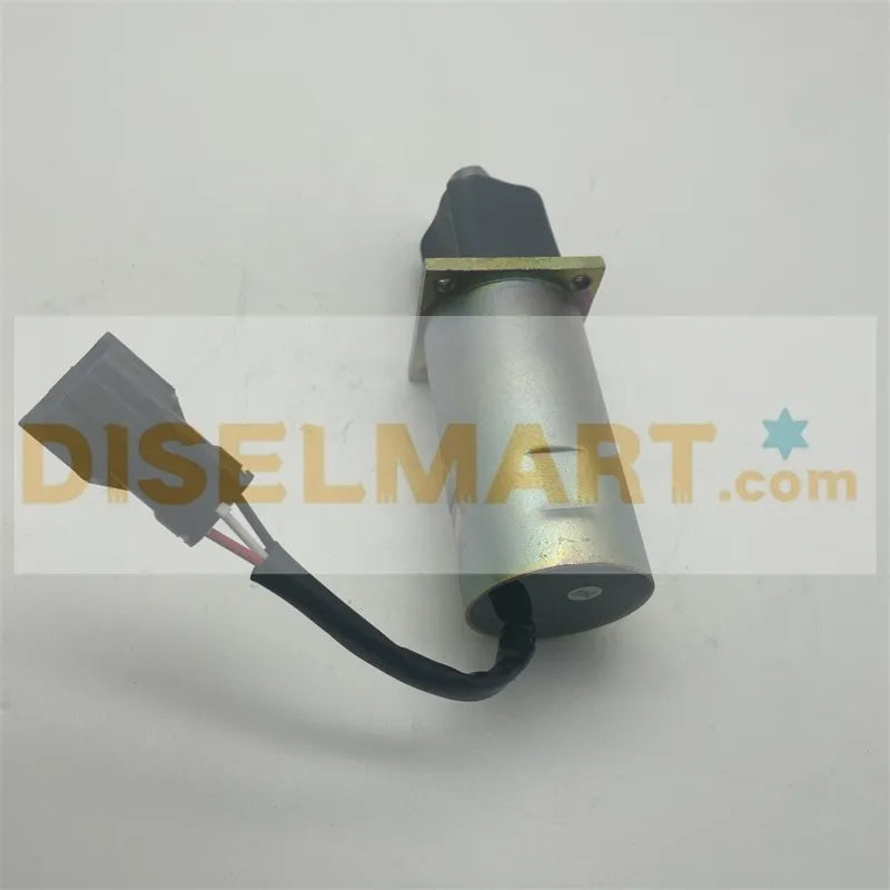 24V 300743-00068 NEW Fuel Stop Solenoid Valve fits for DaeWoo Doosan D1146T P158LE P180LE P222LE