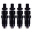 Diselmart 4PCS Fuel Injectors fits Mitsubishi L200 L300 Engine 4D56 MD196607 105148-1311