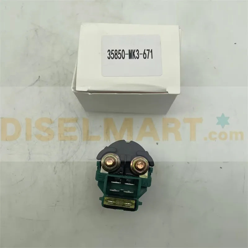 Diselmart ‎35850-MK3-671 Starter Solenoid Relay fits for Honda GL1100 GL1200 Goldwing Interstate 1200 1984 1985 1986 1987