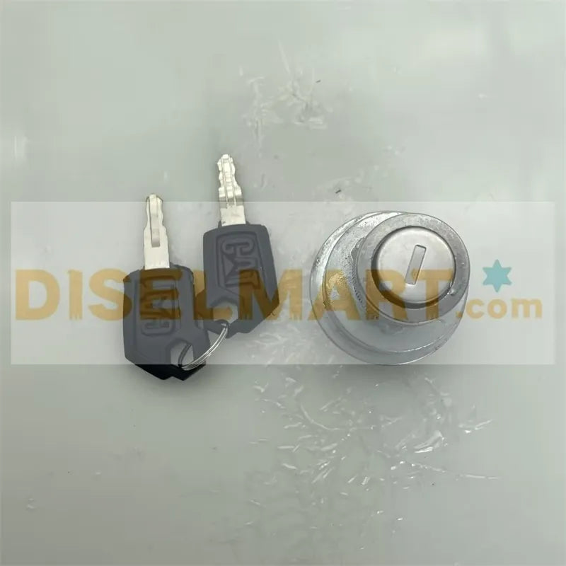 Diselmart Ignition Starter Switch 163-2660 CA1632660 163-2660 with 2 Keys for Caterpillar CAT Engine 3054 Backhoe Loader 416C 426C 428C 436C 438C