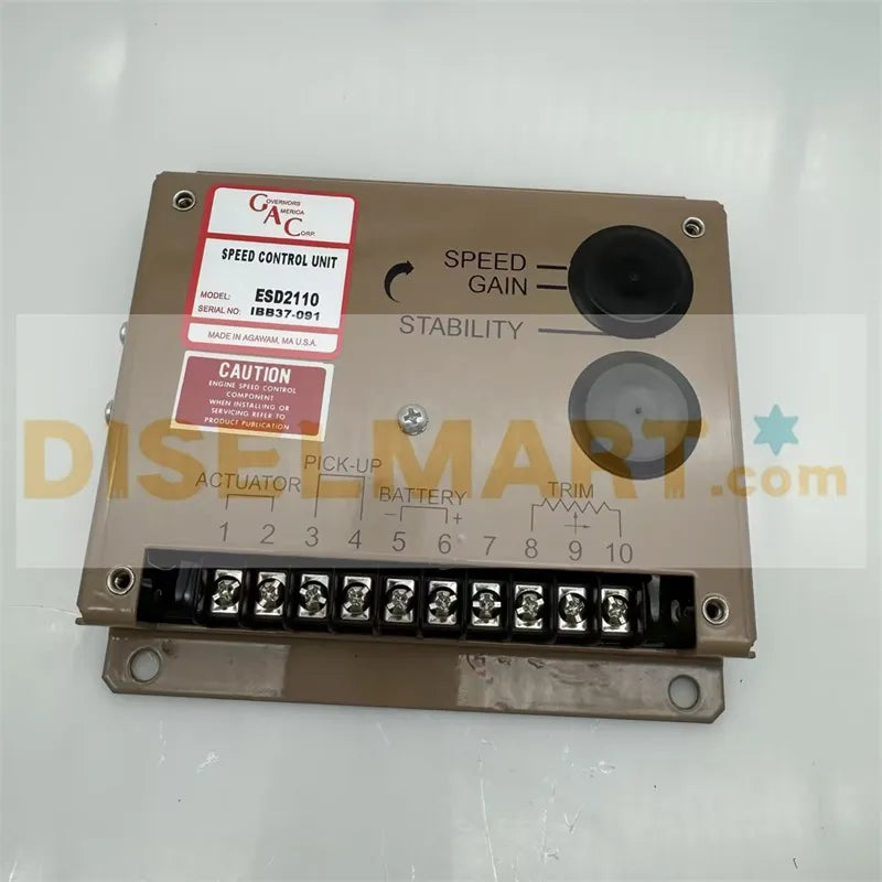 Diselmart New Original ESD2110 ESD-2110 engine speed governer Speed Control fits for GAC