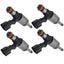 Diselmart 4PCS Fuel Injectors For Renault Megane Clio Dacia Duster H8201141604 16600-4350R