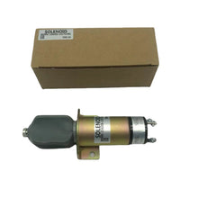 Diselmart 12V 1500-1000 1502ES-12C7U1B1 Shutoff Solenoid with 3 Terminals fits for Woodward 1500 Series