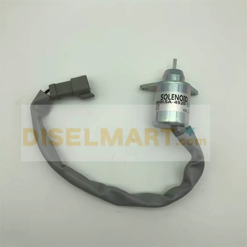 Diselmart 12V 41-9100 Fuel Shut Off Solenoid fits for Yanmar Engine Thermo King TK249 TK374