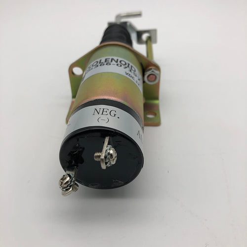 Walfront Elettrovalvola Gasolio 12V Per Generatore: Ricambio 366-07197 SA-3405T, Intercettazione Combustibile