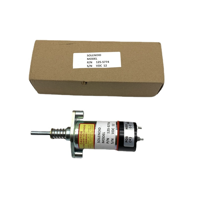 thumbnail image 2 of 125-5774 Fuel Shut Off Solenoid 24V For Caterpillar 3204 3304 3304B 3306 3306B 2 of 13