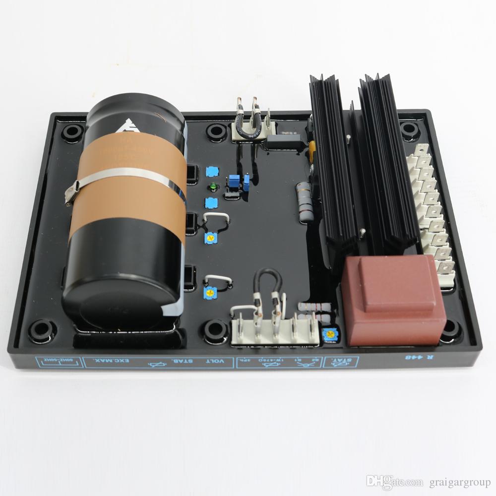 R448 90-480V AC Automatic Voltage Regulator AVR fits for Leroy somer