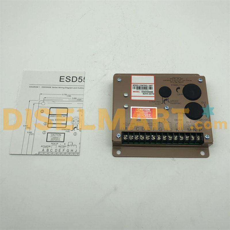 ESD5500E Engine Speed Control Unit fits for Diesel Generator Governor ...