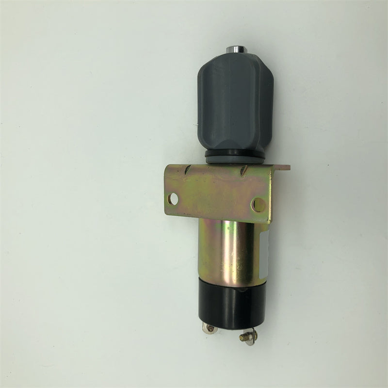 Diselmart 12V 1502-12C2U1B1S1A 3740144 Fuel Stop Solenoid 3 Terminal replaces fits for Woodward